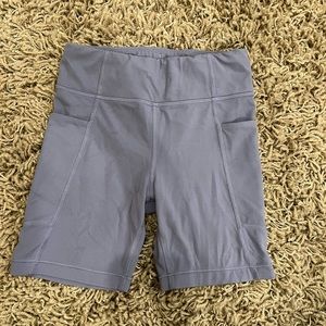 Athleta Girl Stash Your Treasure biker shorts small 7